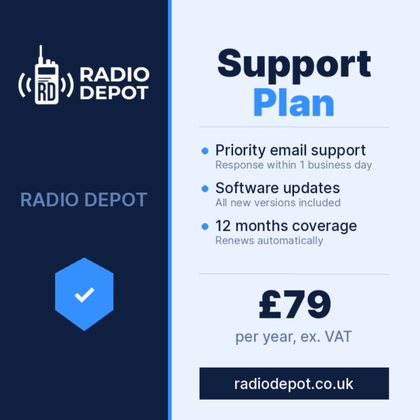 Radio Depot Support Plan